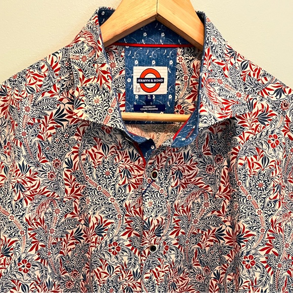 Jermyn & Bond - Men’s XL - Button-up Dress Shirt - 100% Cotton - New With Tags - Picture 2 of 13